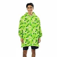 Minecraft Green Creeper Oversized Hoodie