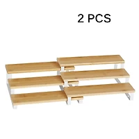 NEX™ 3-Tier Cabinet Shelf Organizer Set