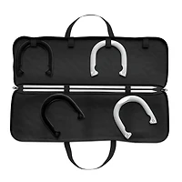 Toy Time Professional Grade Horseshoe Set with Carry Case