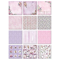 Little Birdie Birds & Berries Cardstock Pack, 12" x 12"