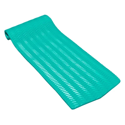 Swimline SofSkin 74" Teal Extra Thick Rippled Floating Pool Mattress