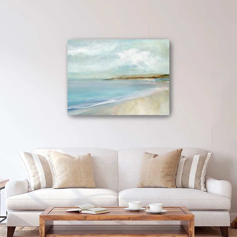 Secluded Beach Canvas Giclee