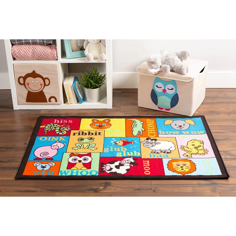 DII® Animal Sounds Juvenile Rug, 2.5ft. x 4ft.