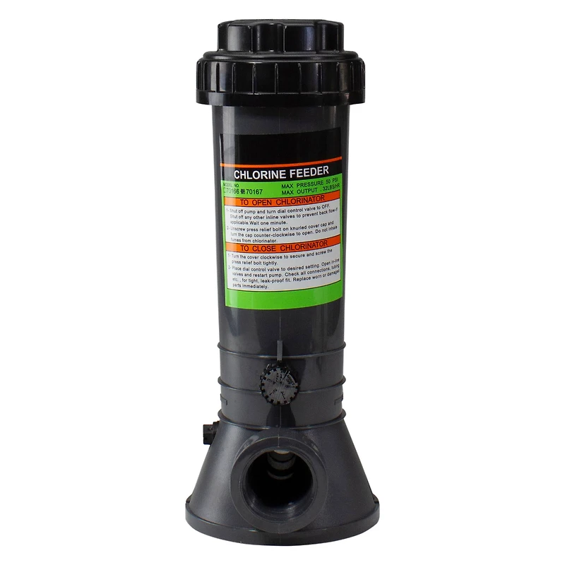 Automatic 9lb. In-Line Chlorinator Chemical Feeder