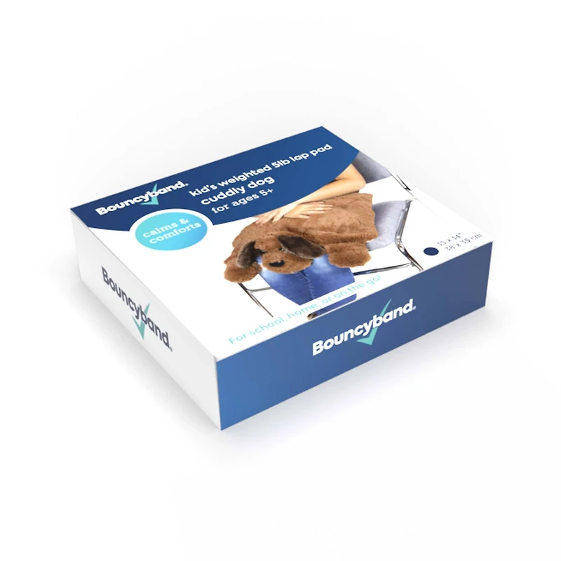 Bouncyband® Puppy Washable Sensory Plush Lap Pad