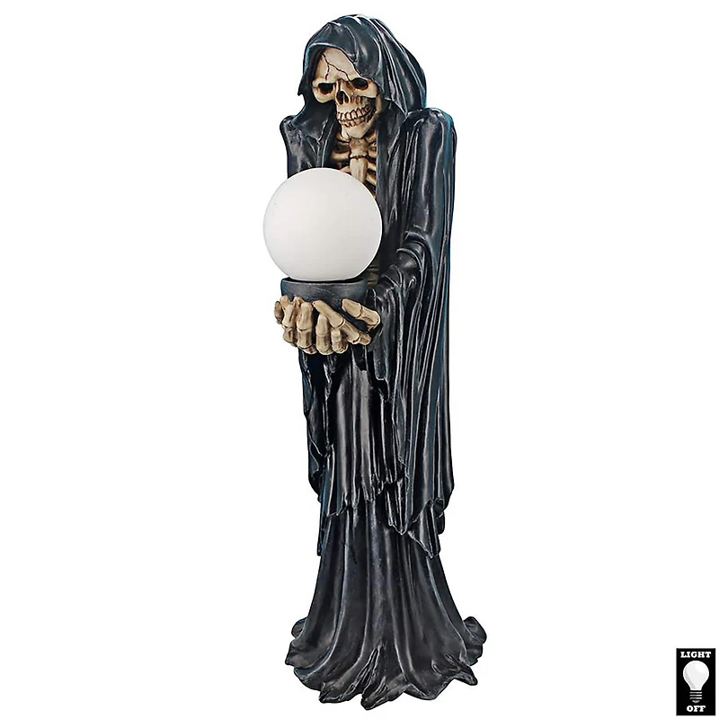 Design Toscano 26.5" Grim Reaper Illuminated Evil Spector Statue
