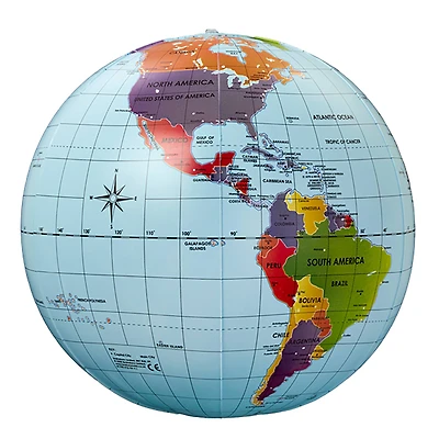 Brainstorm Toys 20" Inflatable Mega Globe