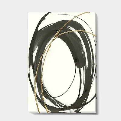 Designart - Gold Glamour Circle I