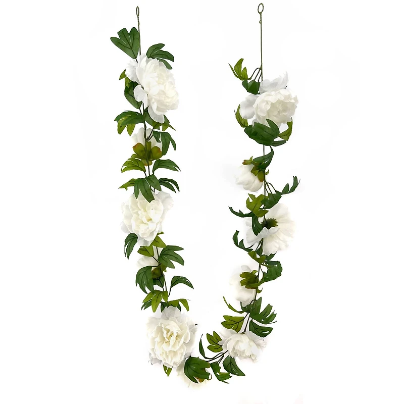 6ft. Cream Peony Garland by Ashland®