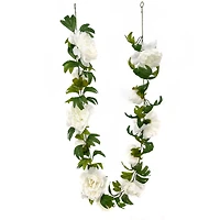 6ft. Cream Peony Garland by Ashland®