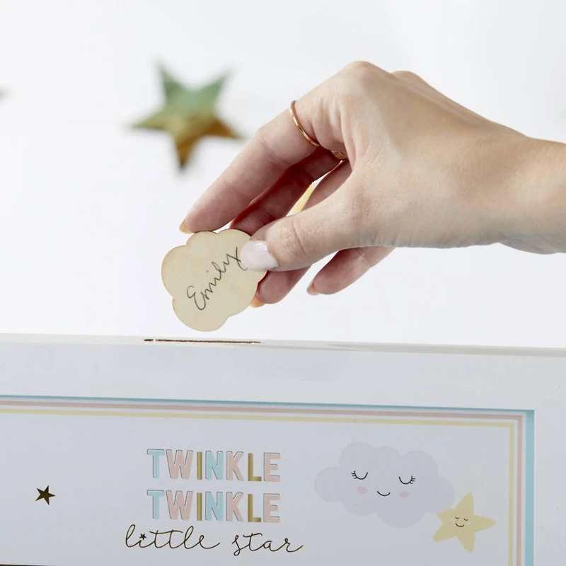 Kate Aspen® Twinkle Twinkle Baby Shower Guest Book Alternative
