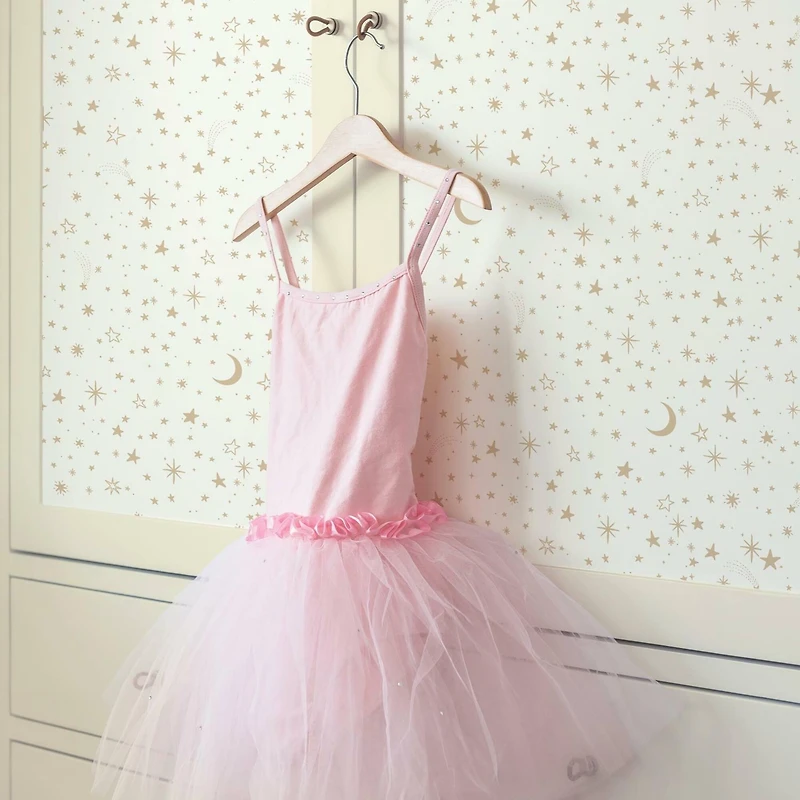 RoomMates Gold Twinkle Little Star Peel & Stick Wallpaper