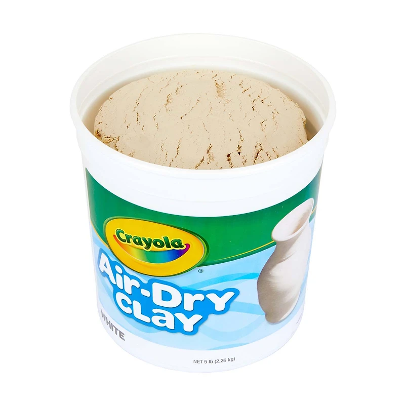 Crayola White Air Dry Clay, 5lb.