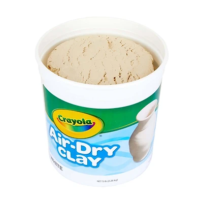 Crayola White Air Dry Clay, 5lb.