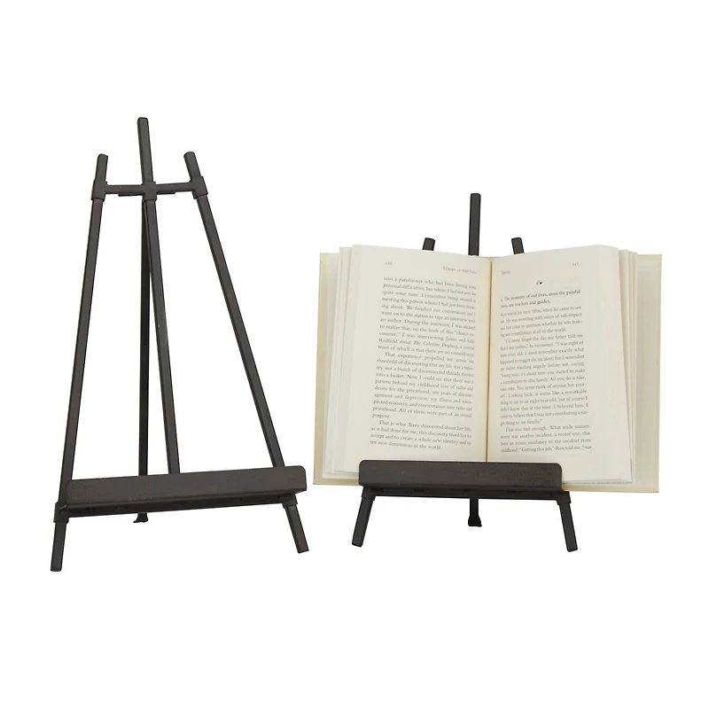 Black Traditional Easel