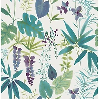 NuWallpaper Teal Maldives Peel & Stick Wallpaper