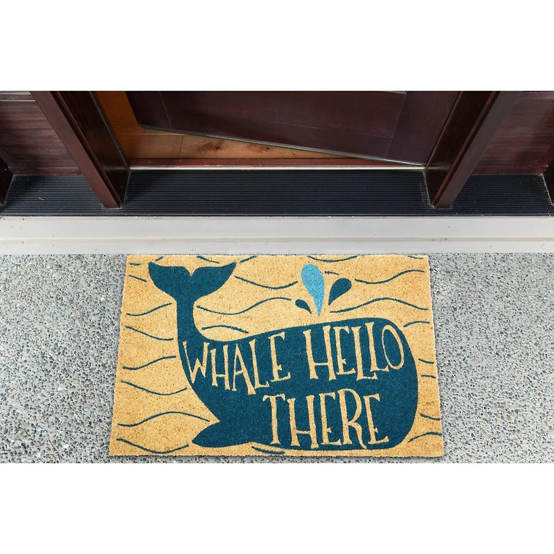 DII® Whale Hello There Doormat