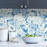 NuWallpaper Indigo Empress Garden Peel & Stick Wallpaper