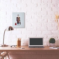 Stupell Industries Mary Poppins Minimalist Illustration Canvas Wall Art