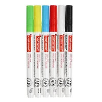 12 Packs: 6 ct. (72 total) Basic Medium Line Paint Pen Set by Craft Smart®