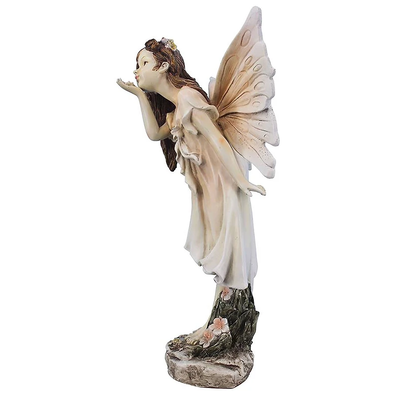 Design Toscano 13.5" Wildflower Meadows Fairies Blossom Garden Statue