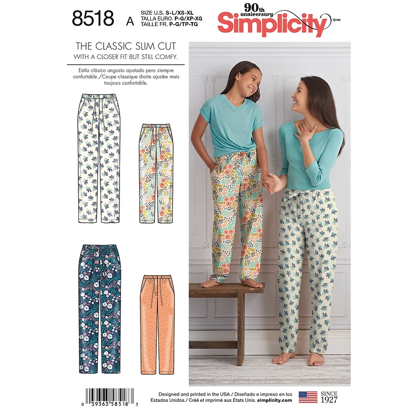 Simplicity® Pattern CS8518 (S-L/XS-XL)