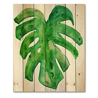 Designart - Tropical Leaf Of Monstera I