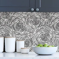 NuWallpaper Black Beauty Peel & Stick Wallpaper