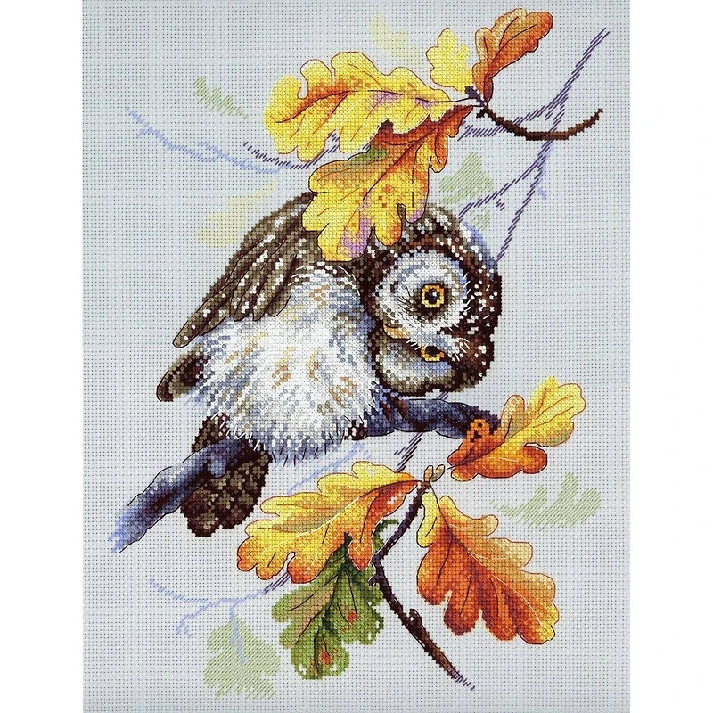 MP Studia Owl Look Cross Stitch Kit