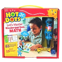 Educational Insights Hot Dots Jr. Let's Master Kindergarten Set with Ace Pen