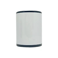 15oz. Black with White Patch Sublimation Mug by Make Market®