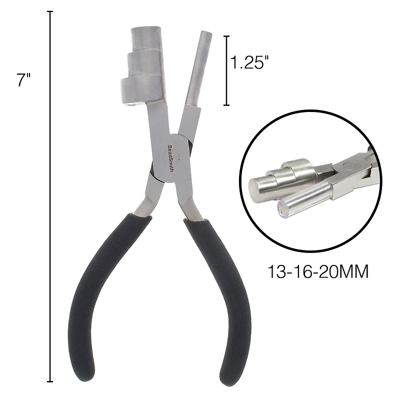 The Beadsmith® Little Wrapper Looping Pliers for 13mm, 16mm,20mm Rings