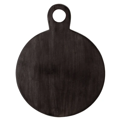 Hello Honey® 19" Black Acacia Wood Tray/Cutting Board