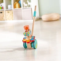 Hape Wooden Push & Pull Dancing Butterflies Walking Toy