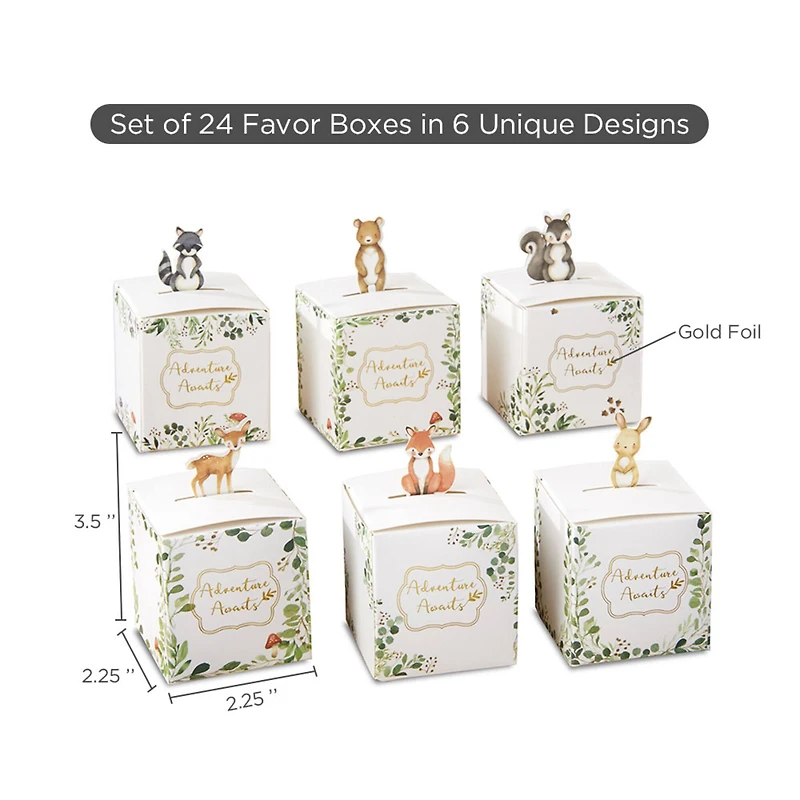 Kate Aspen® Woodland Baby Favor Box Set