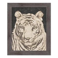 Tiger Face Western Framed Print
