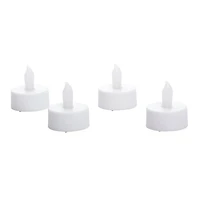 12 Packs: 4 ct. (48 total) White LED Twist Flame Tealight Candles by Ashland®