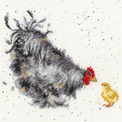 Bothy Threads Mother Hen Counted Cross Stitch Kit