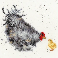 Bothy Threads Mother Hen Counted Cross Stitch Kit
