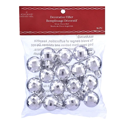 Silver Disco Ball Ornament Decorative Filler by Ashland®