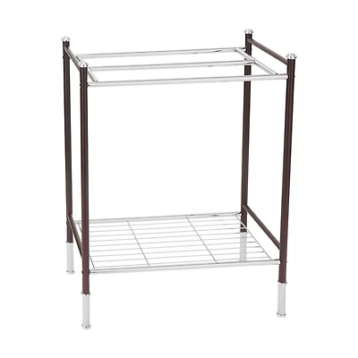 Organize It All Duplex Line Freestanding Towel Rack