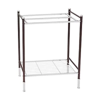 Organize It All Duplex Line Freestanding Towel Rack 