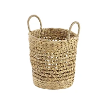 Brown Seagrass Natural Storage Basket Set