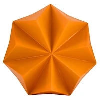 6" Orange Origami Pumpkin Tabletop Figurine