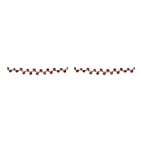 4ft. Sleigh Bell String Garlands, 2ct.