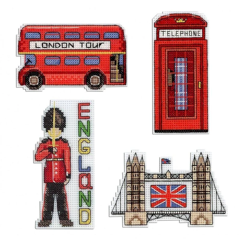MP Studia England Cross Stitch Kit