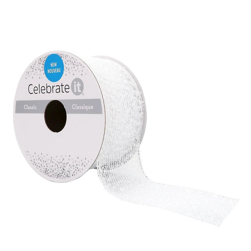 1.5" x 3yd. Sheer Wired Ribbon by Celebrate It™