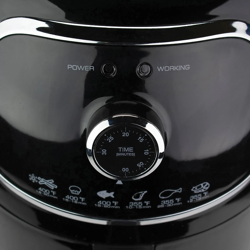 Brentwood 2qt. 1200 Watt Electric Air Fryer with Timer & Temperature Control