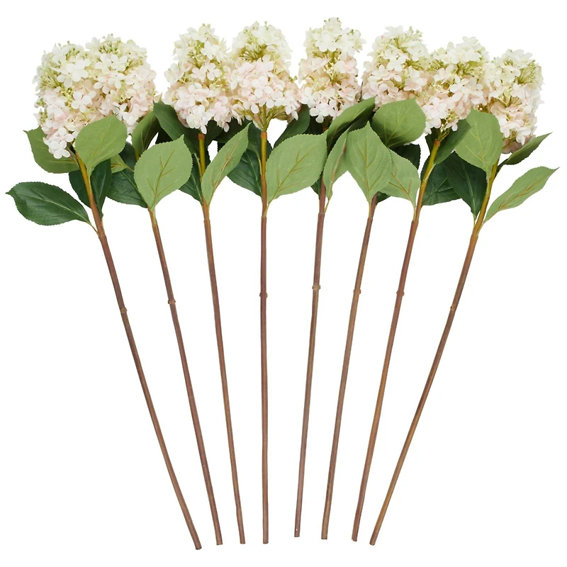 34" Hydrangea Artificial Flower Stem