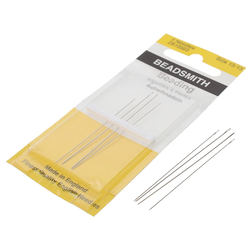 The Beadsmith® Size 10/13 Beading Needles